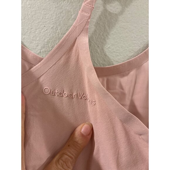 Outdoor Voices Exercise Dress Thistle Pink Tennis Sleeveless Mini size Medium - Picture 10 of 11